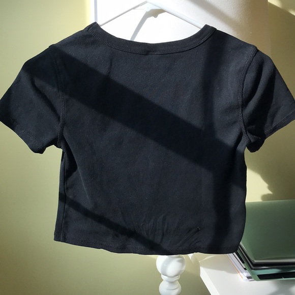 WILD FABLE Black Baby-T with Gems - Picture 2 of 4